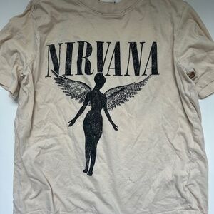 nirvana oversized tee